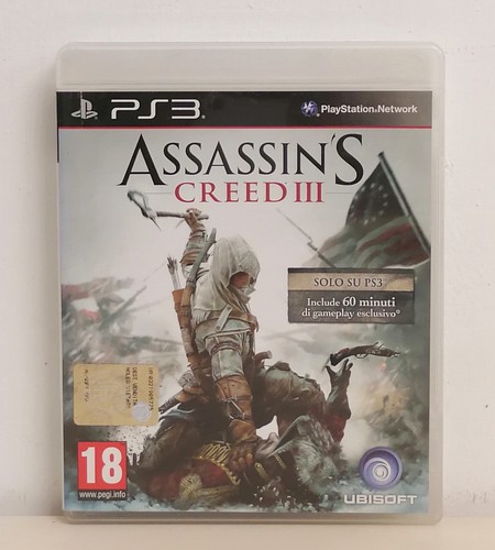 Assassin creed iii ps3 - assassin's,