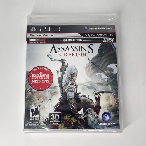 Assassin creed 3iii - assassin's, ps3