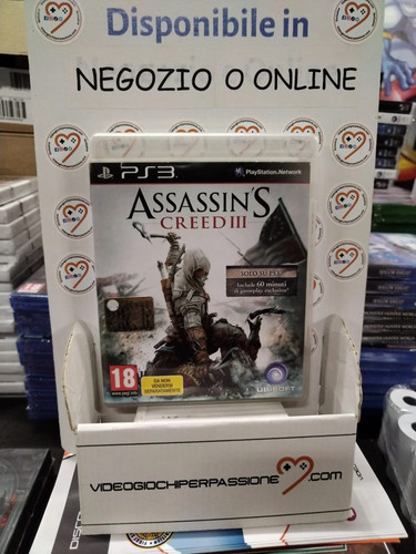 Assassin creed iii ps3 - assassin's,