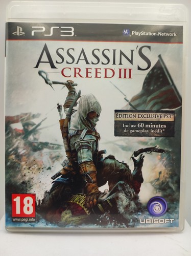 Assassin creed iii ps3 - assassin's,