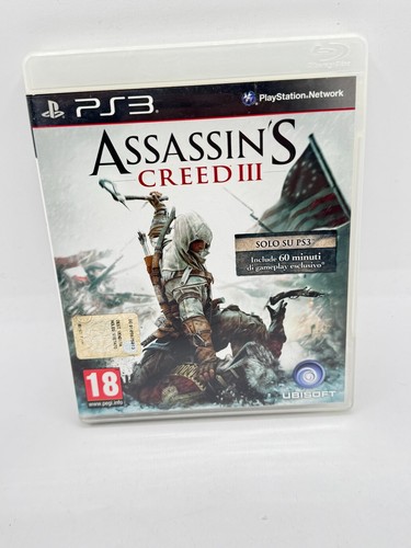 Assassin creed iii ps3 - assassin's,