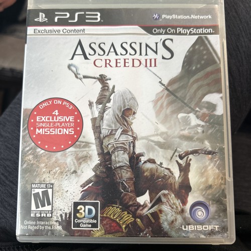 Assassin creed iii ps3 - assassin’s,