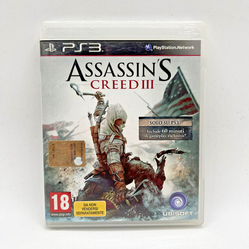 Assassin creed iii ps3 - assassin's,