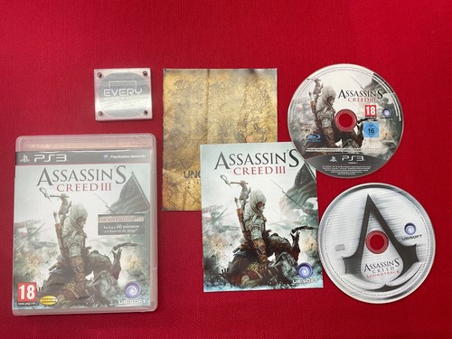 Assassin creed iii ps3 - assassin´s,