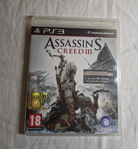 Assassin creed iii ps3 - assassin's,
