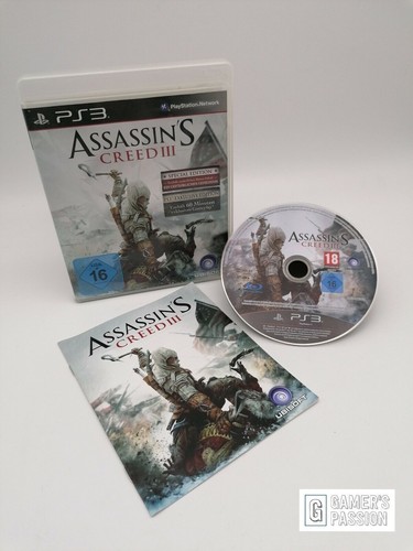 Assassin creed iii - iii, ps3
